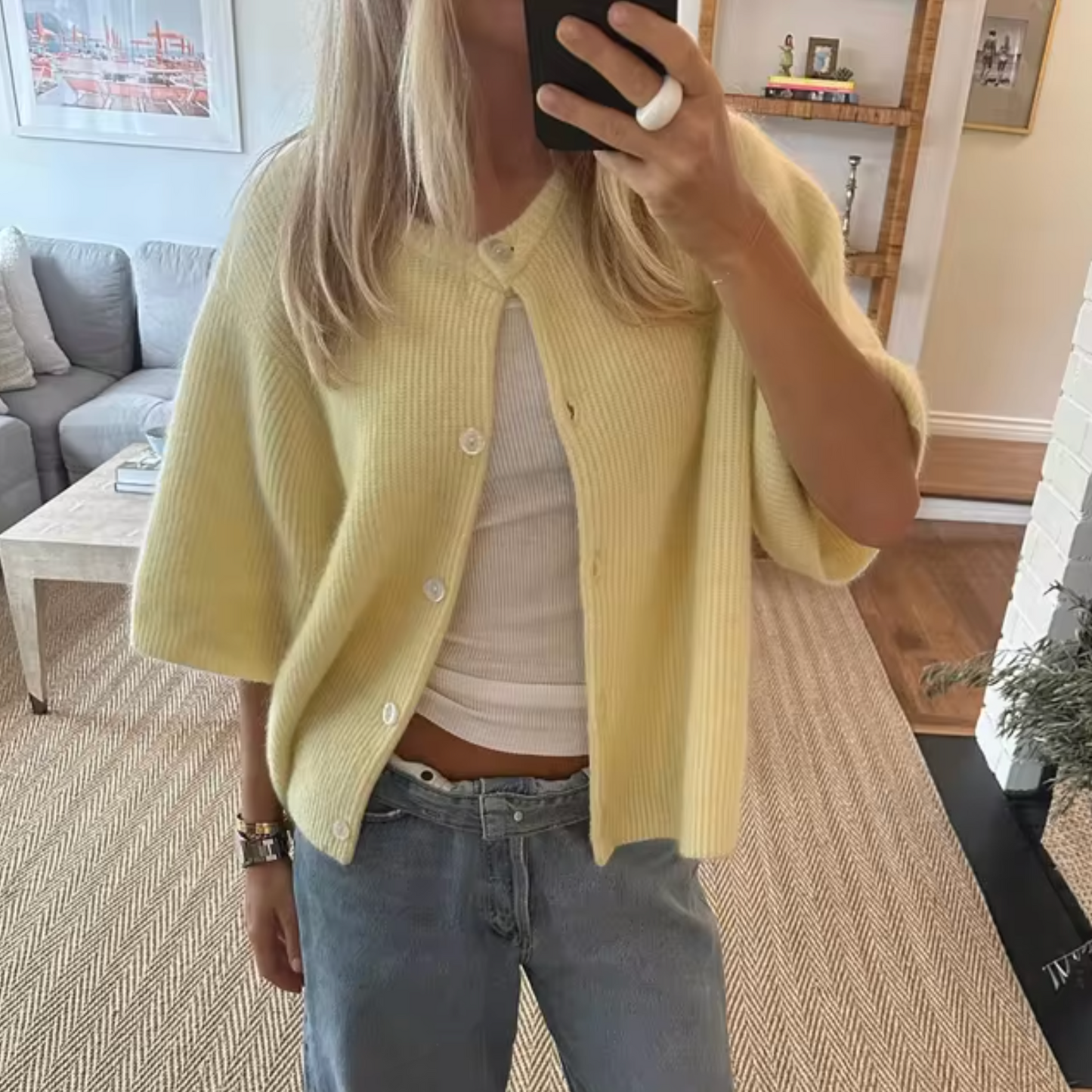 Samanta | Short sleeve cardigan
