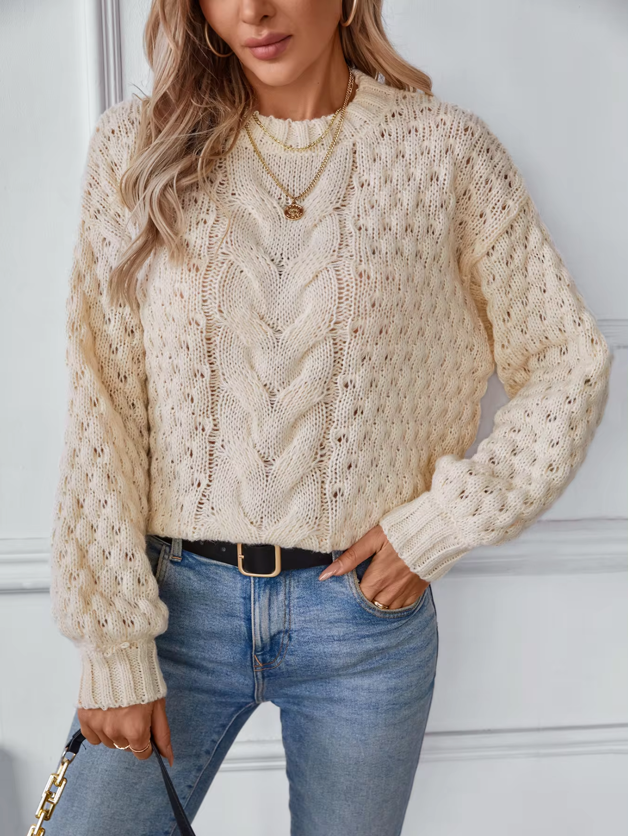 Flor | Knitted sweater