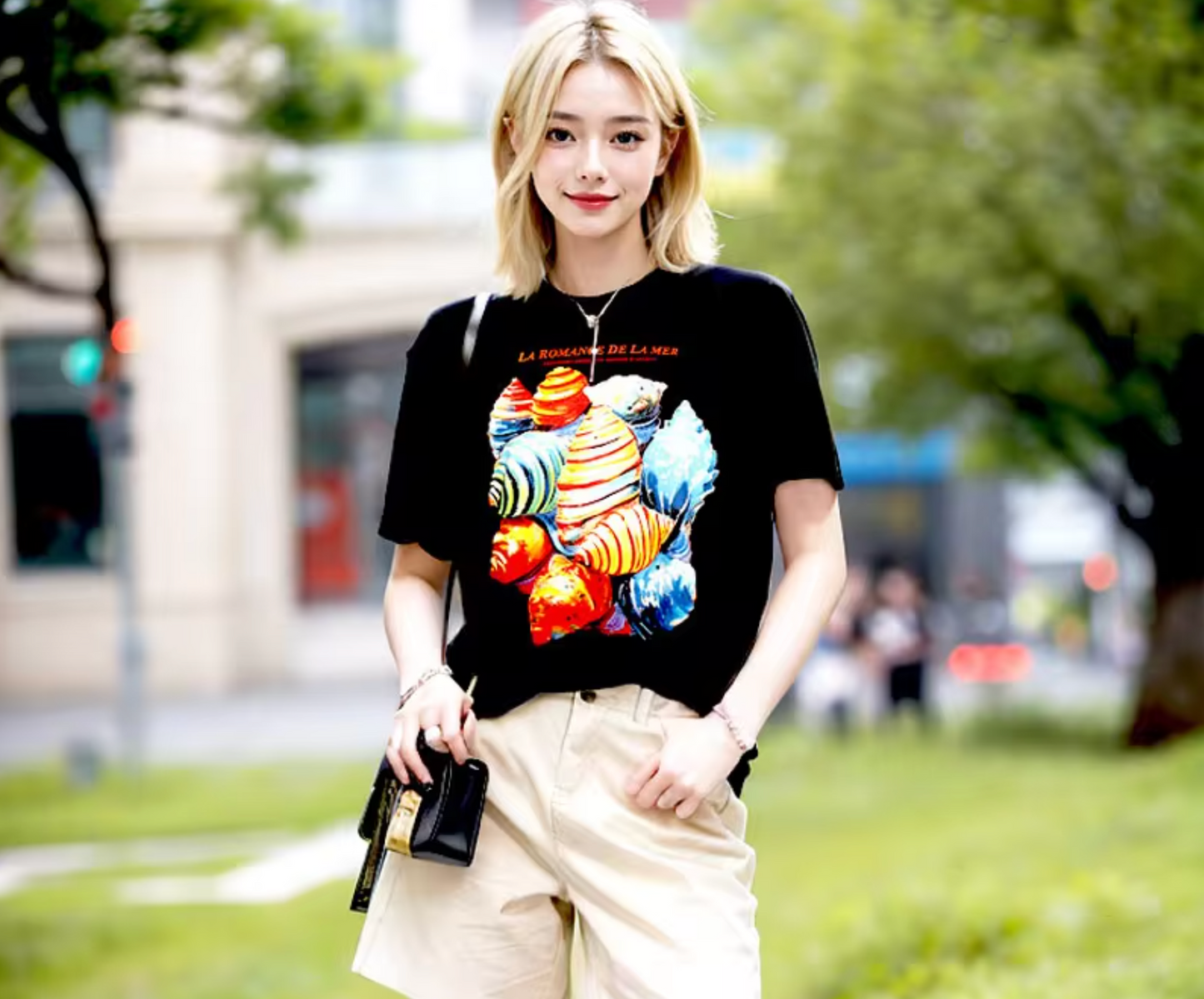Ofelia® | Shell Print T-Shirt