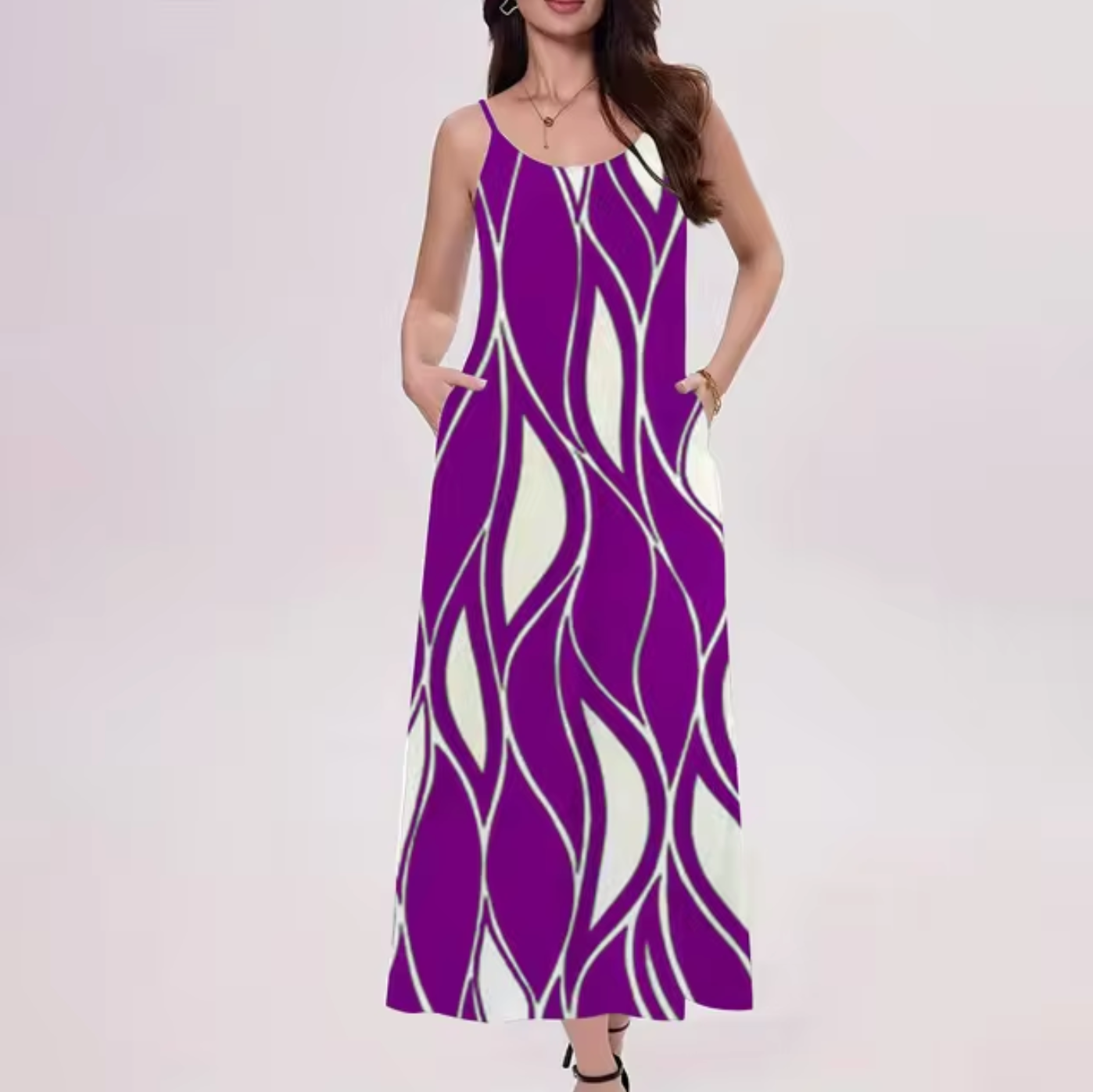 Serena® | Wave Print Dress