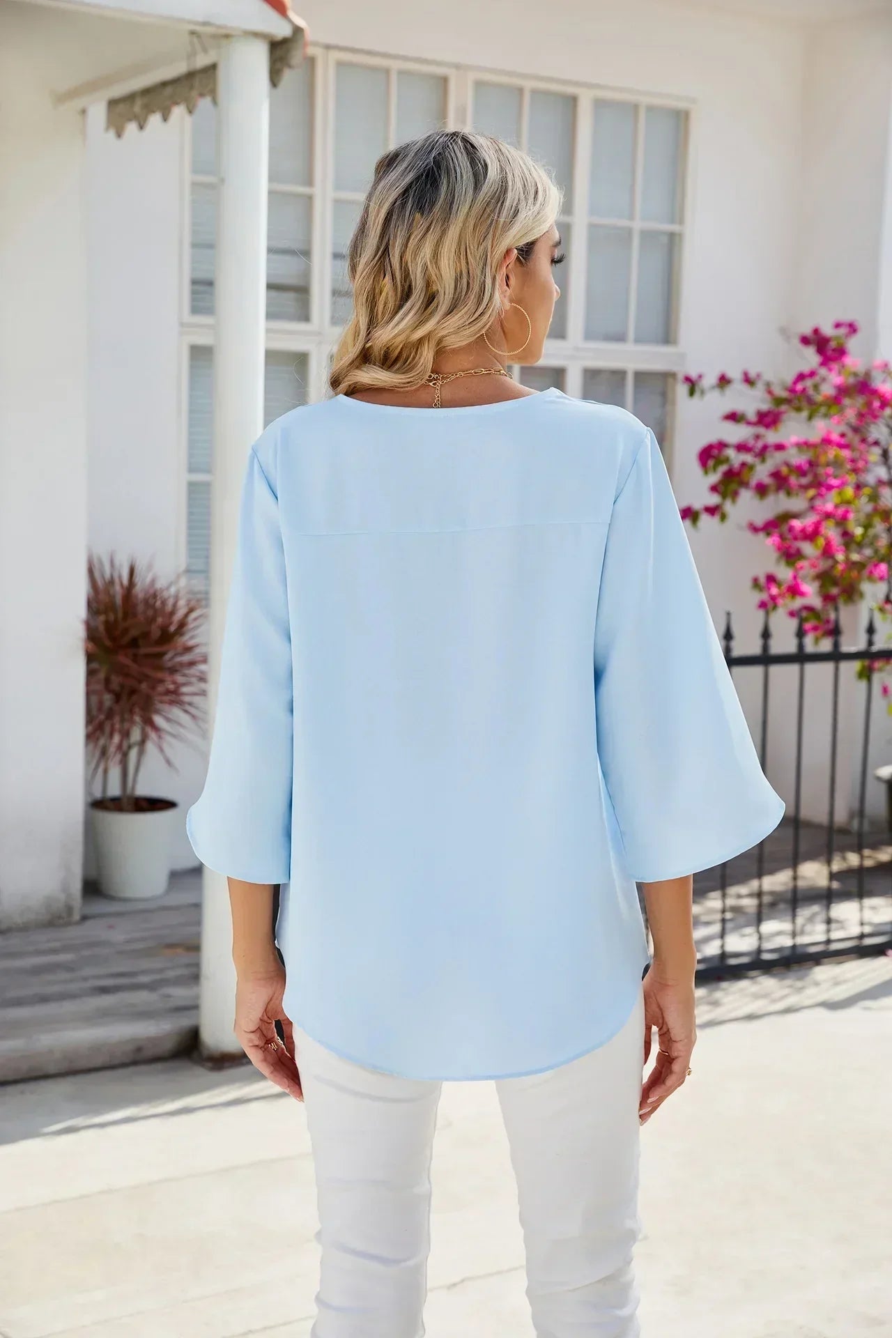 Lucía® | V-Neck Blouse For Women