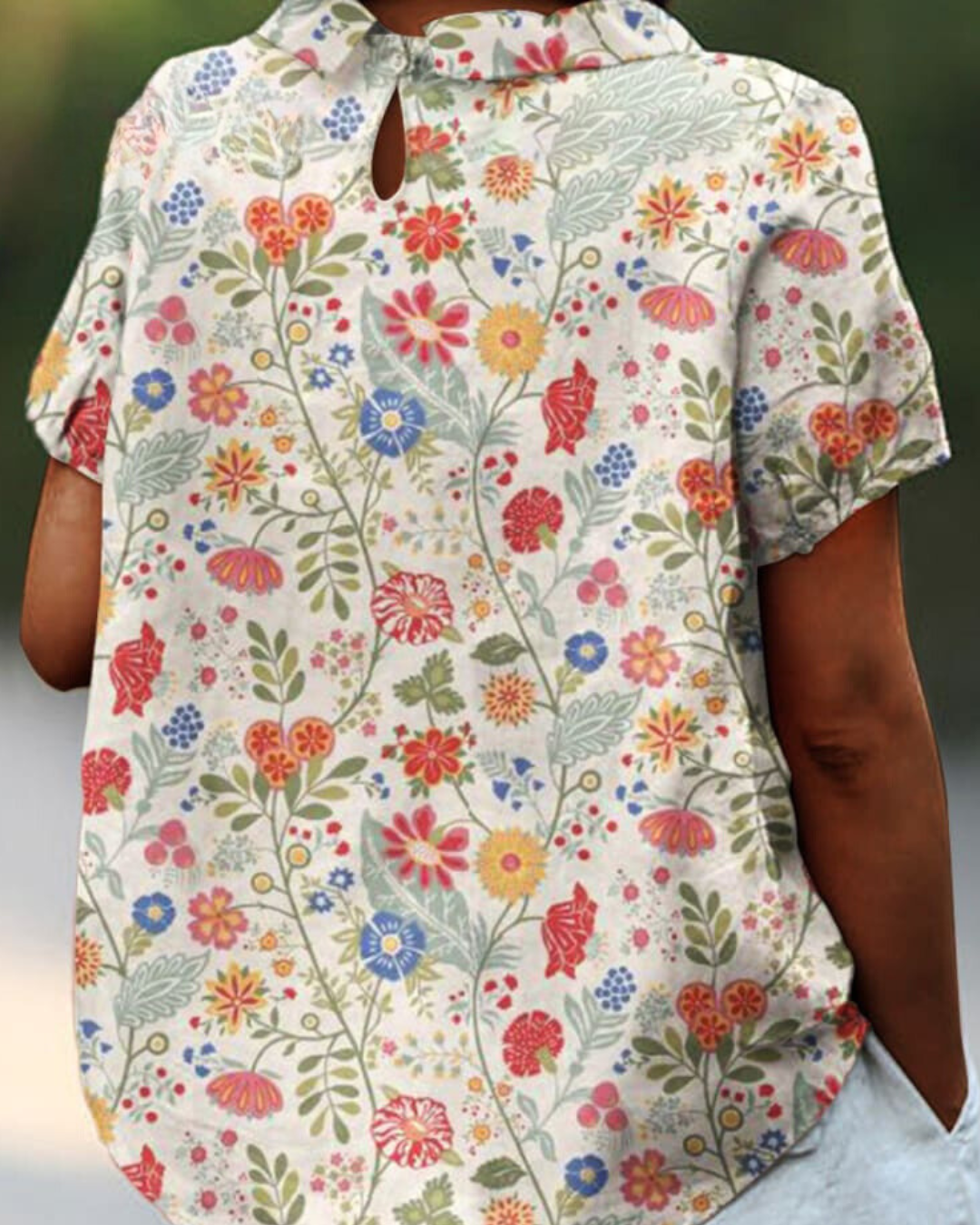 Paris® | Floral Pattern Casual Blouse