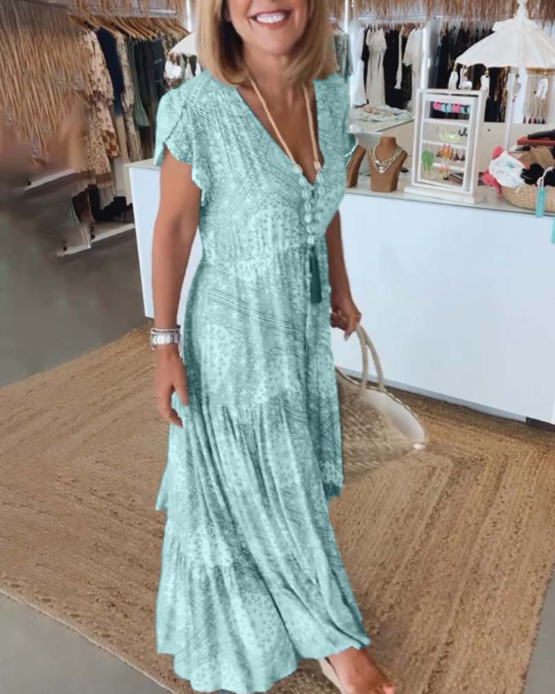 Rosalie® | Holiday Dress With Slit