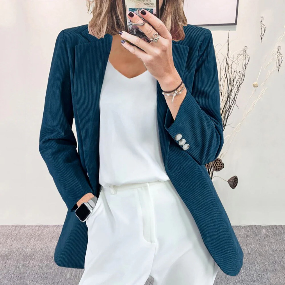 Pink | Effortless and chic winter garment