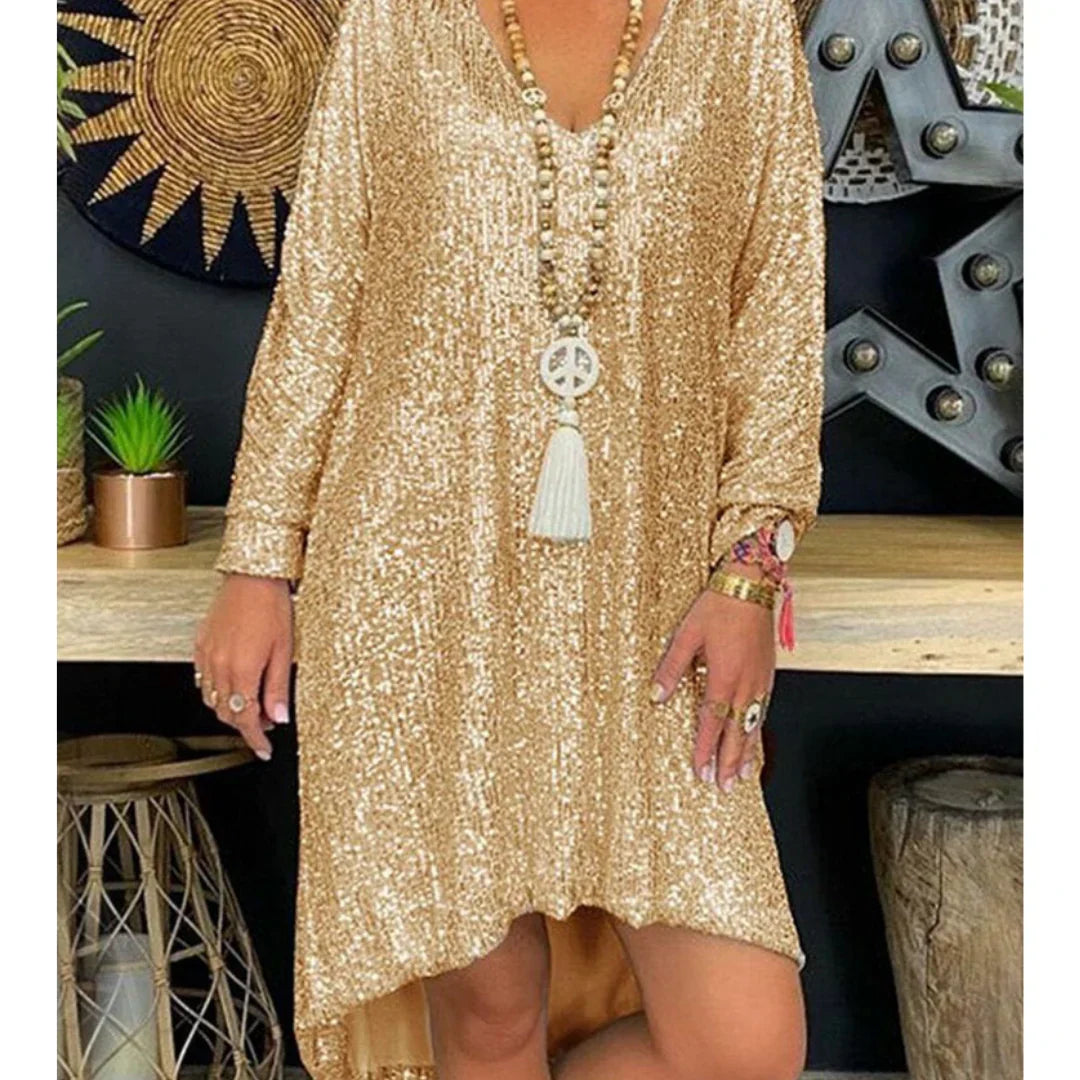 Ivana® | Glittering Sequin Dress