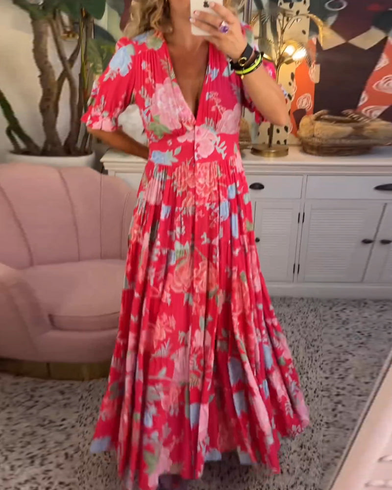 Ursula® | Dress With Floral Enchantment