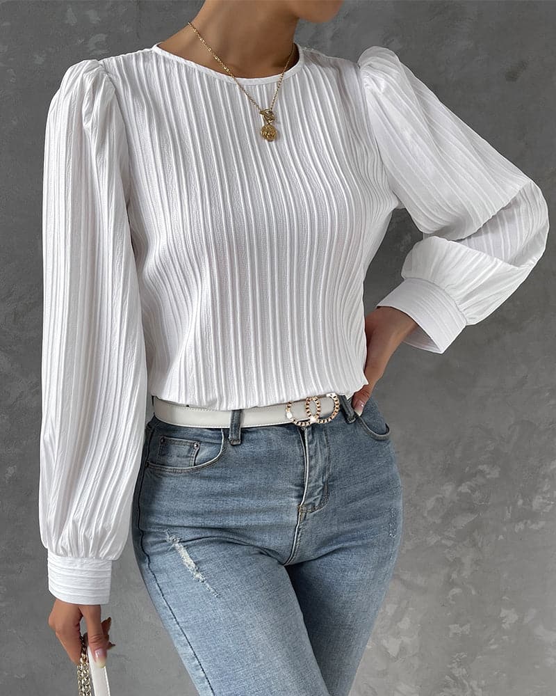 Nuala® | Blouse With Puff Sleeves
