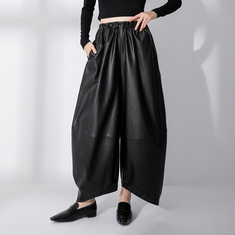 Ramona® | High-waisted leather pants for women
