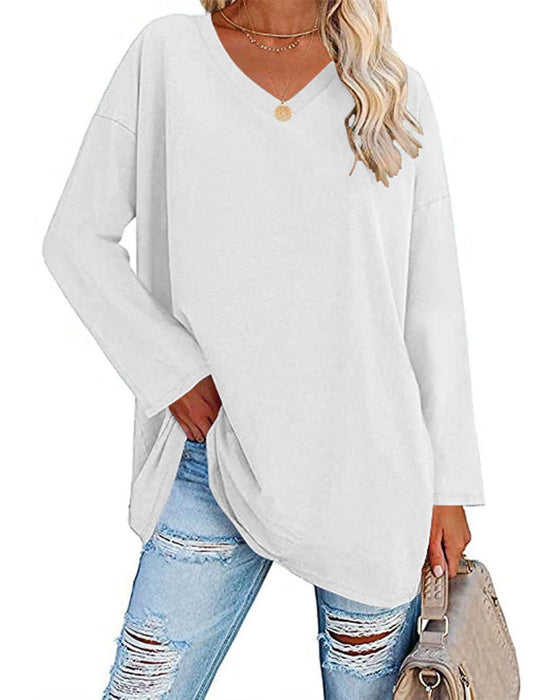Bucket® | Women'S Blouse With Long Sleeves And V-Neck
