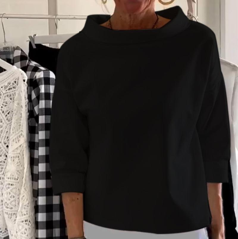 Cecilia® | Elegant high collar top for women