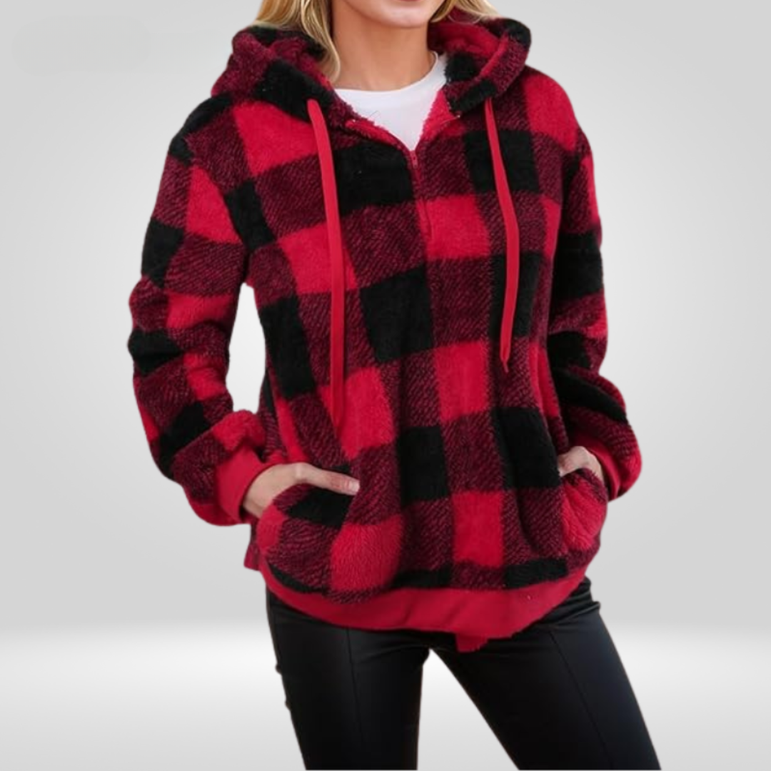 Juana | Elegant half-zip sweater