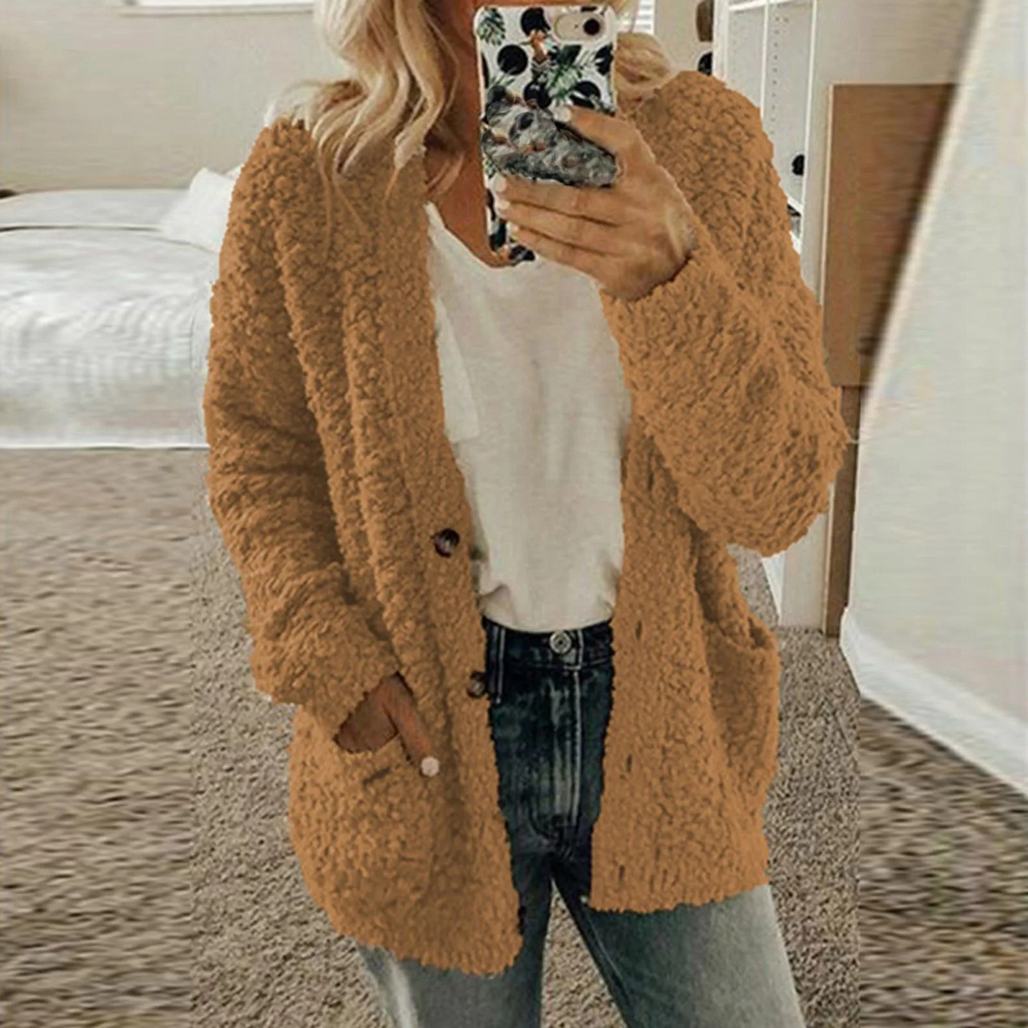 Manuela | Tailored and elegant winter cardigan