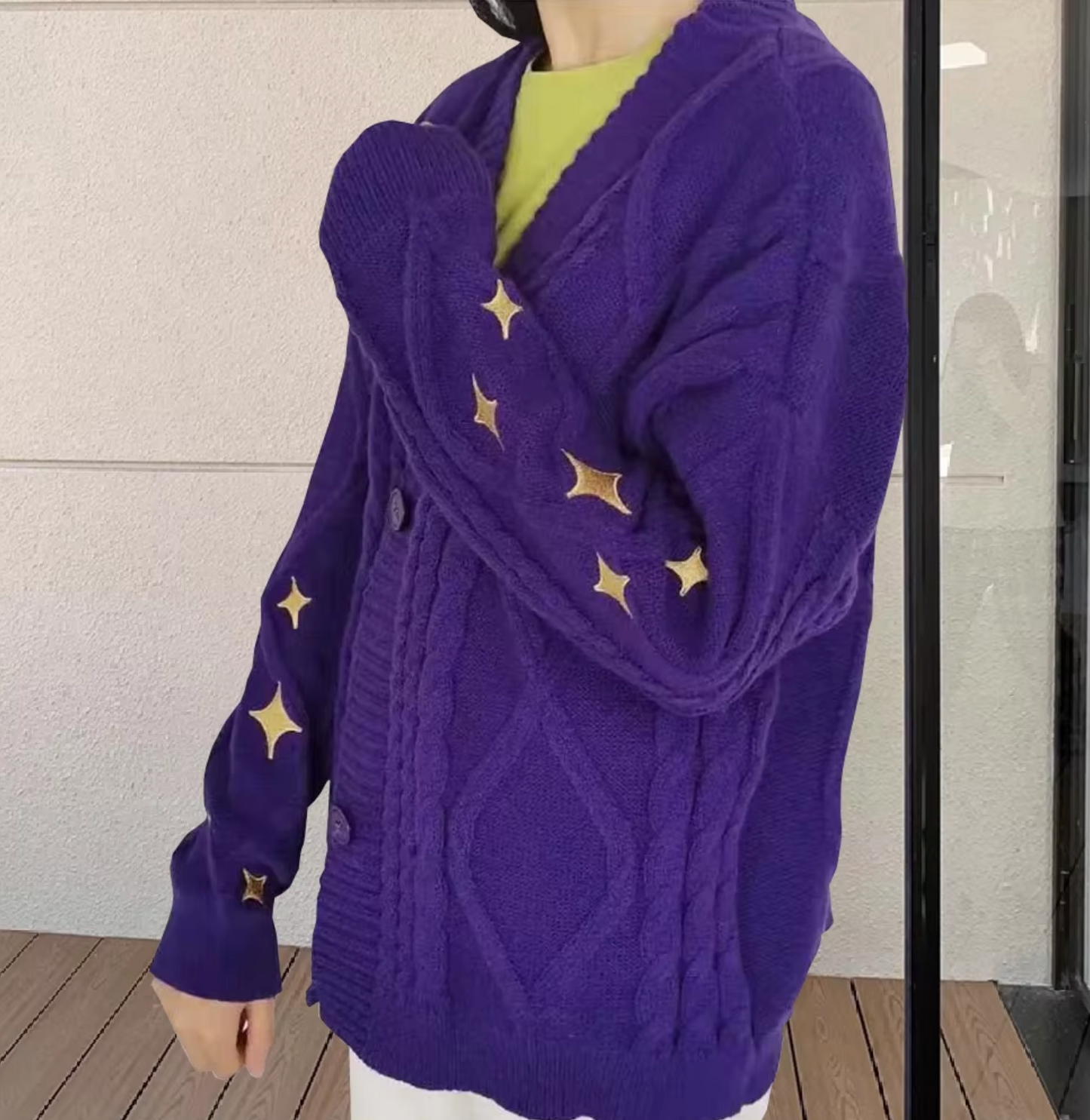 Ivanna | Star pattern knitted sweater