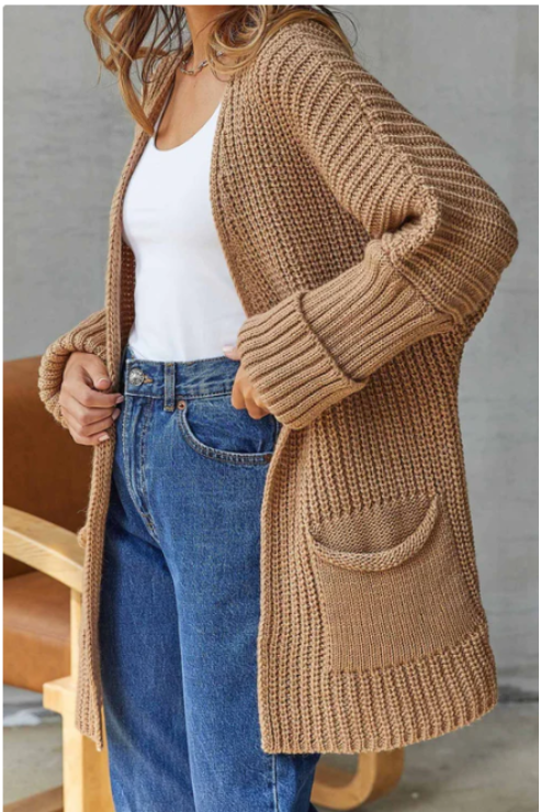 Francisca | Modern and versatile winter cardigan