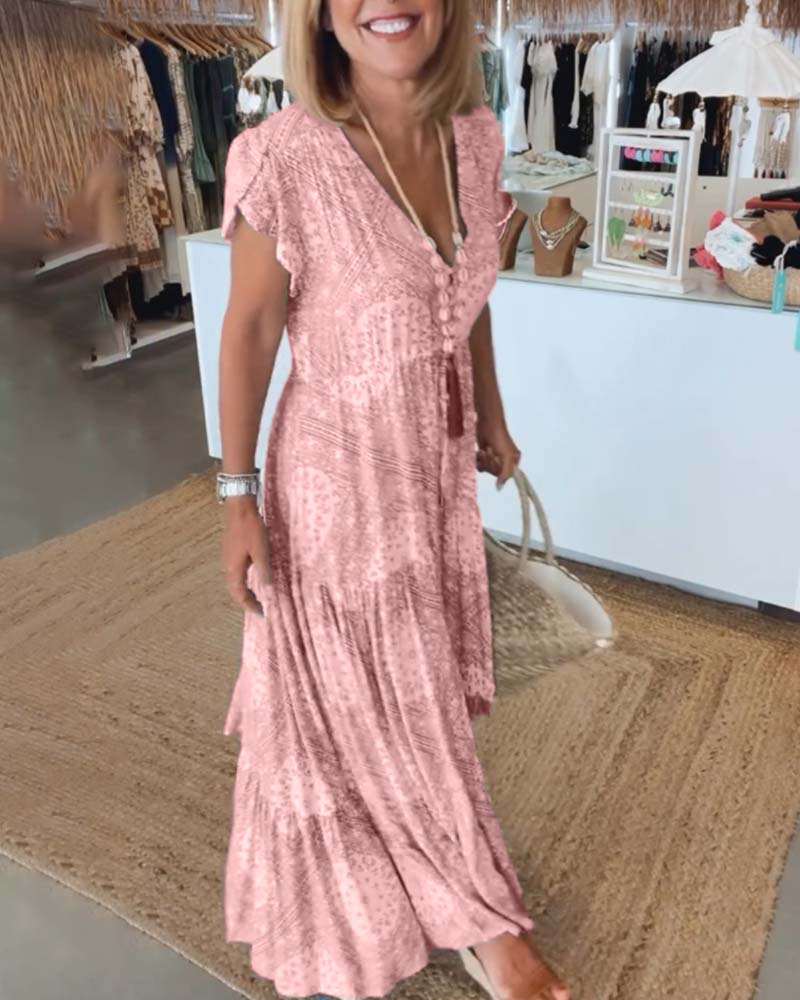 Rosalie® | Holiday Dress With Slit