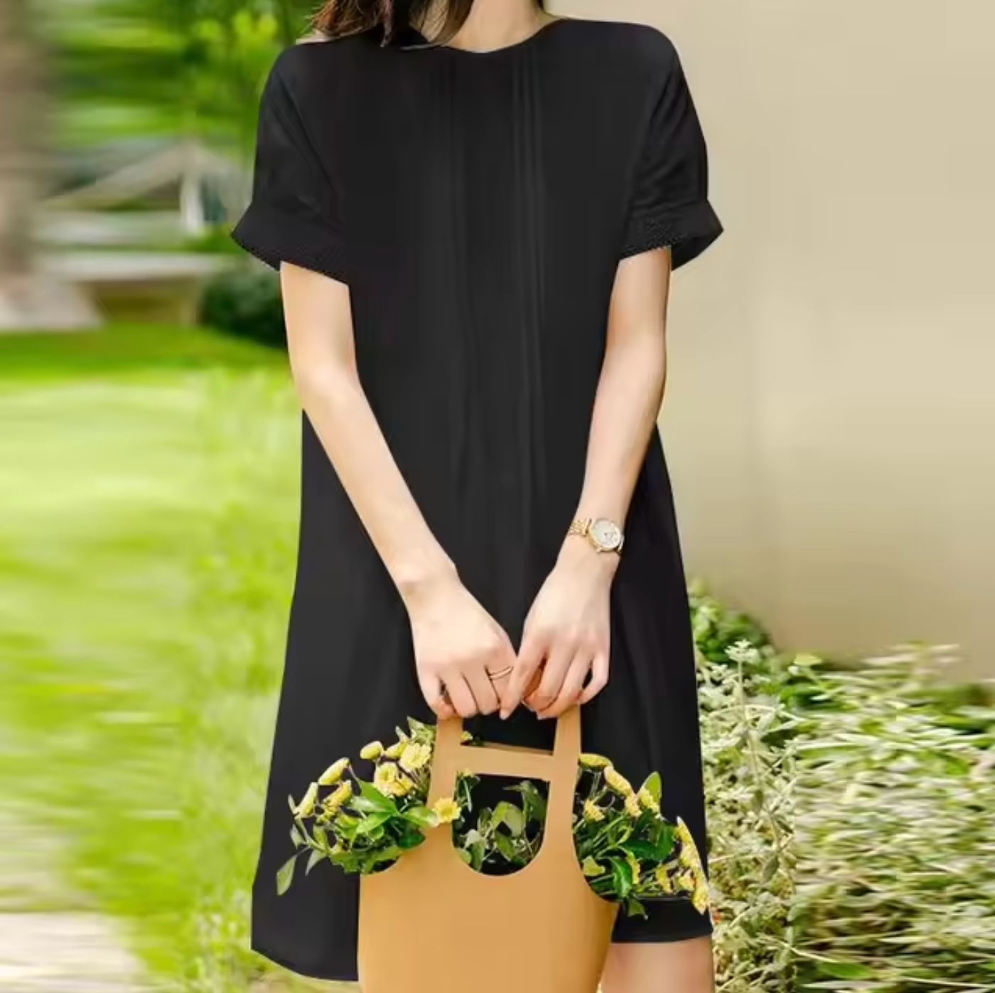 Virginia® | Elegant Dress With Round Neckline