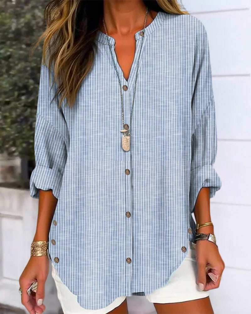 Harriet® | Blouse Gestures V-Neck Top