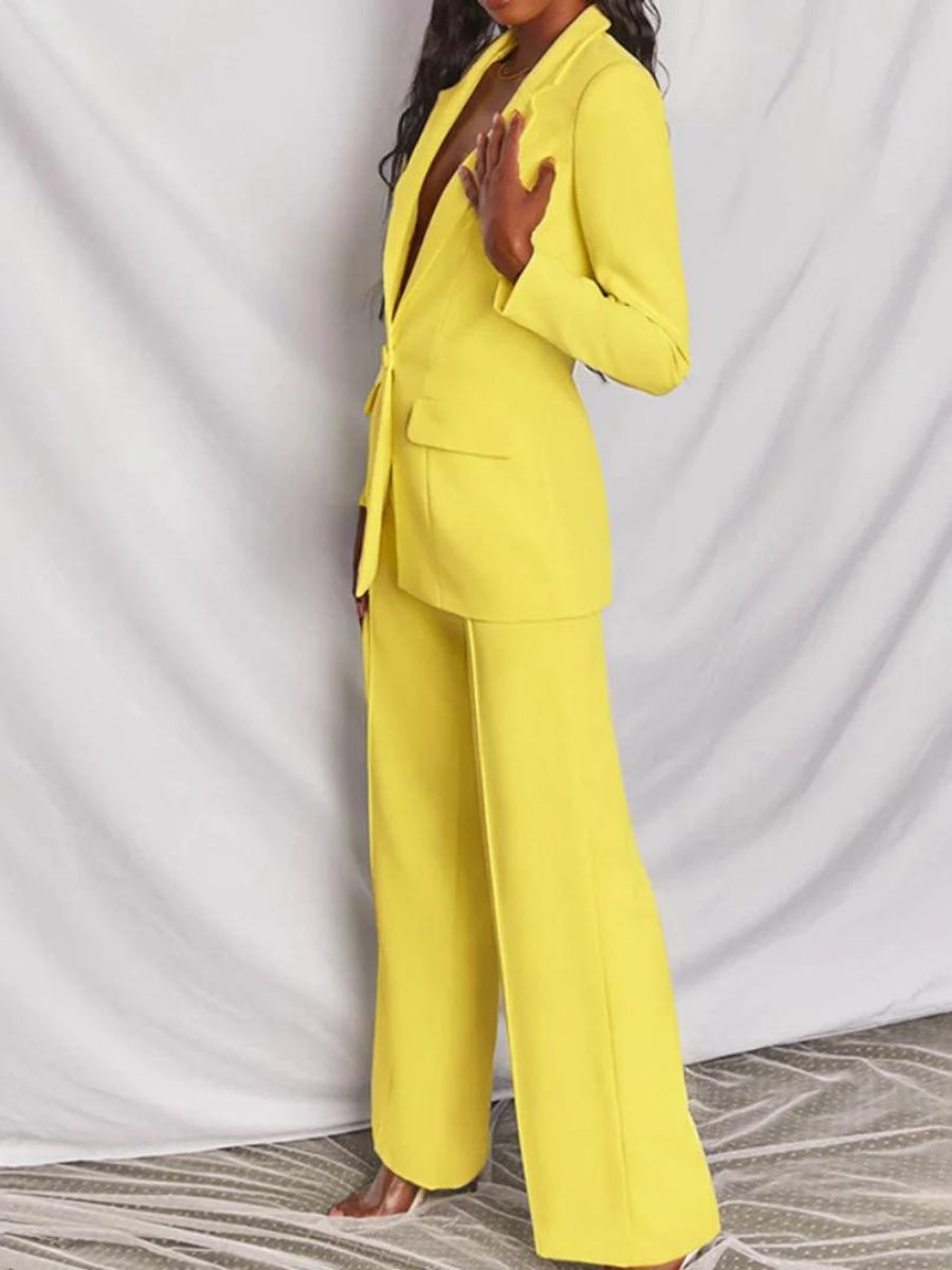 Rosalía® | Blazer And Trousers Set For Women'S Business Dress