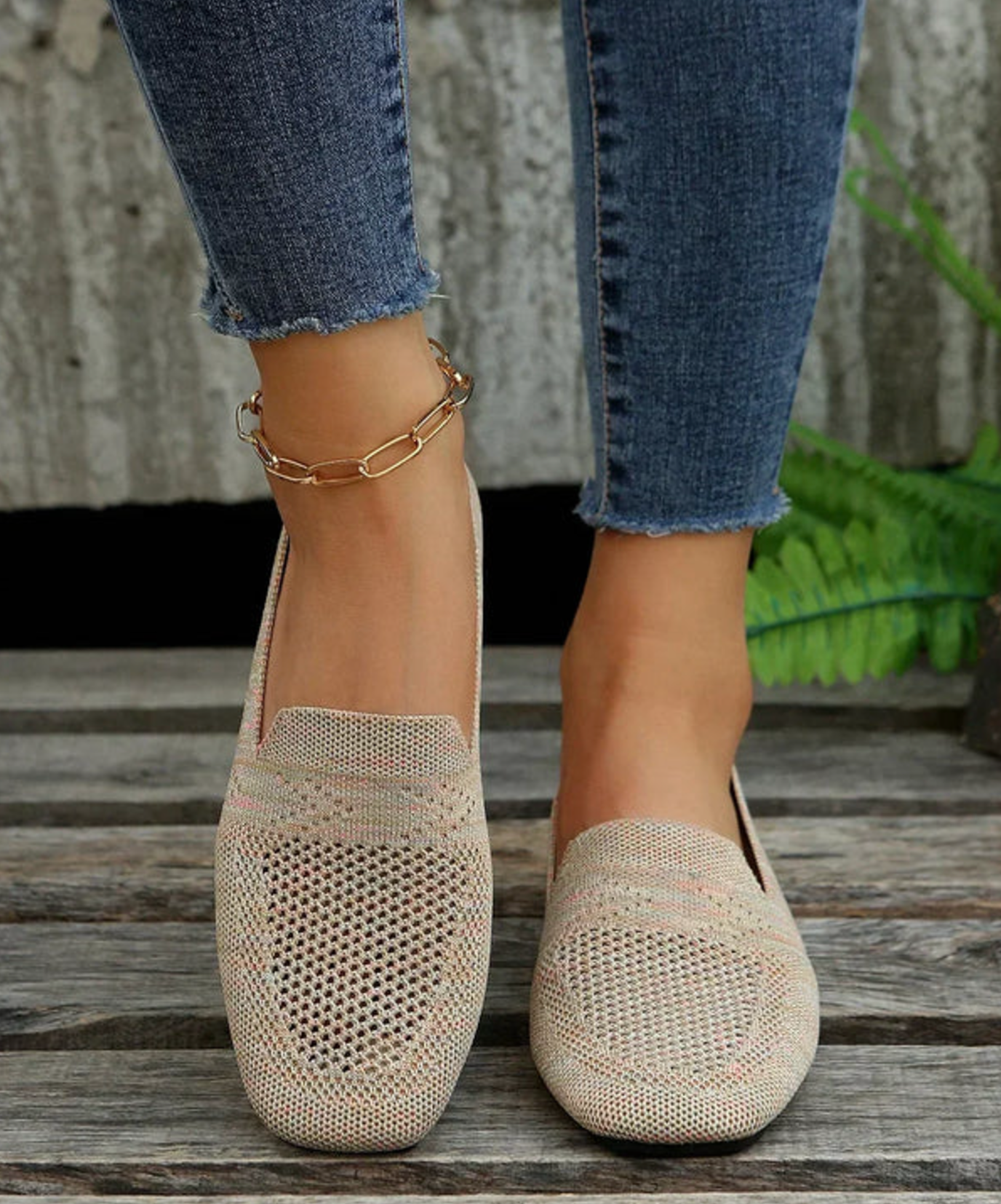 Gaia® | Comfortable Knitted Flat Shoes