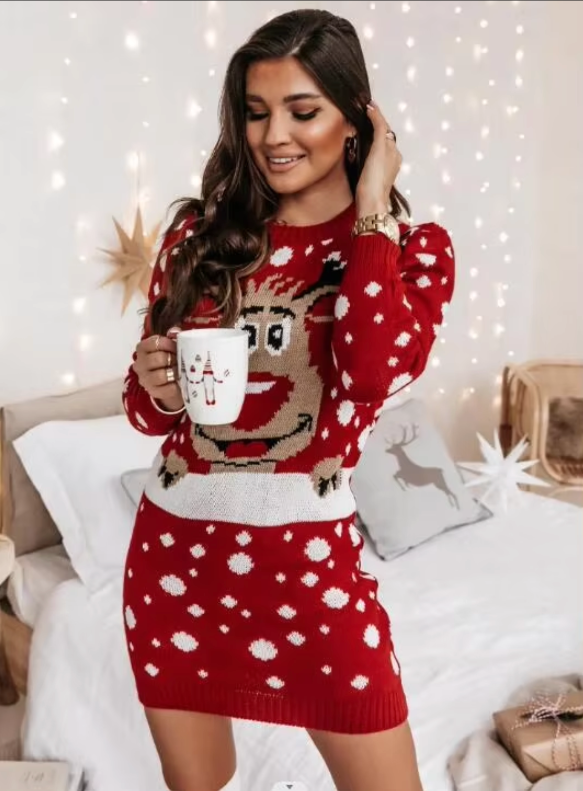 Zaida® | Robe de Noël in jersey