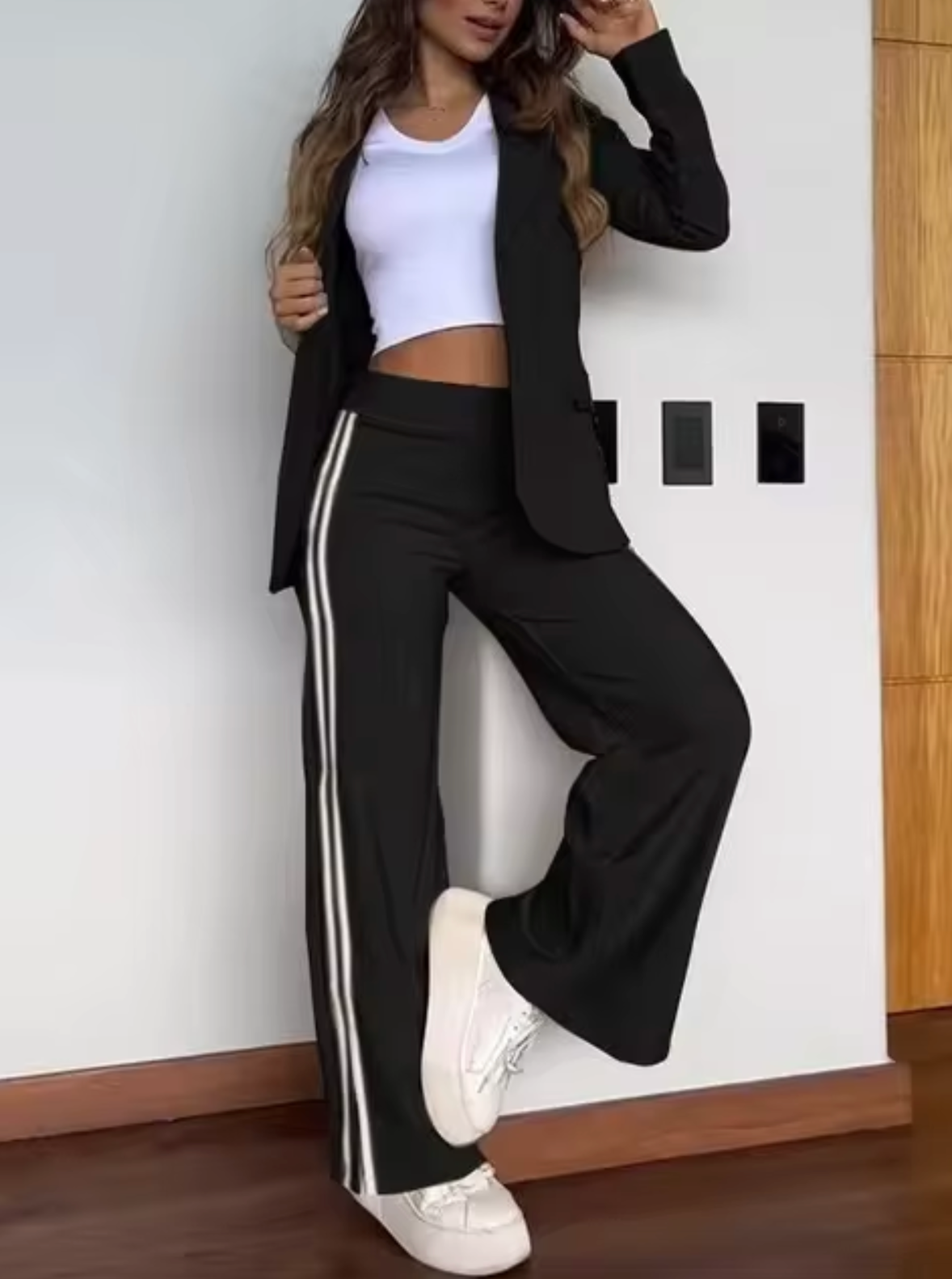 Natividad | Elegant blazer and trousers set