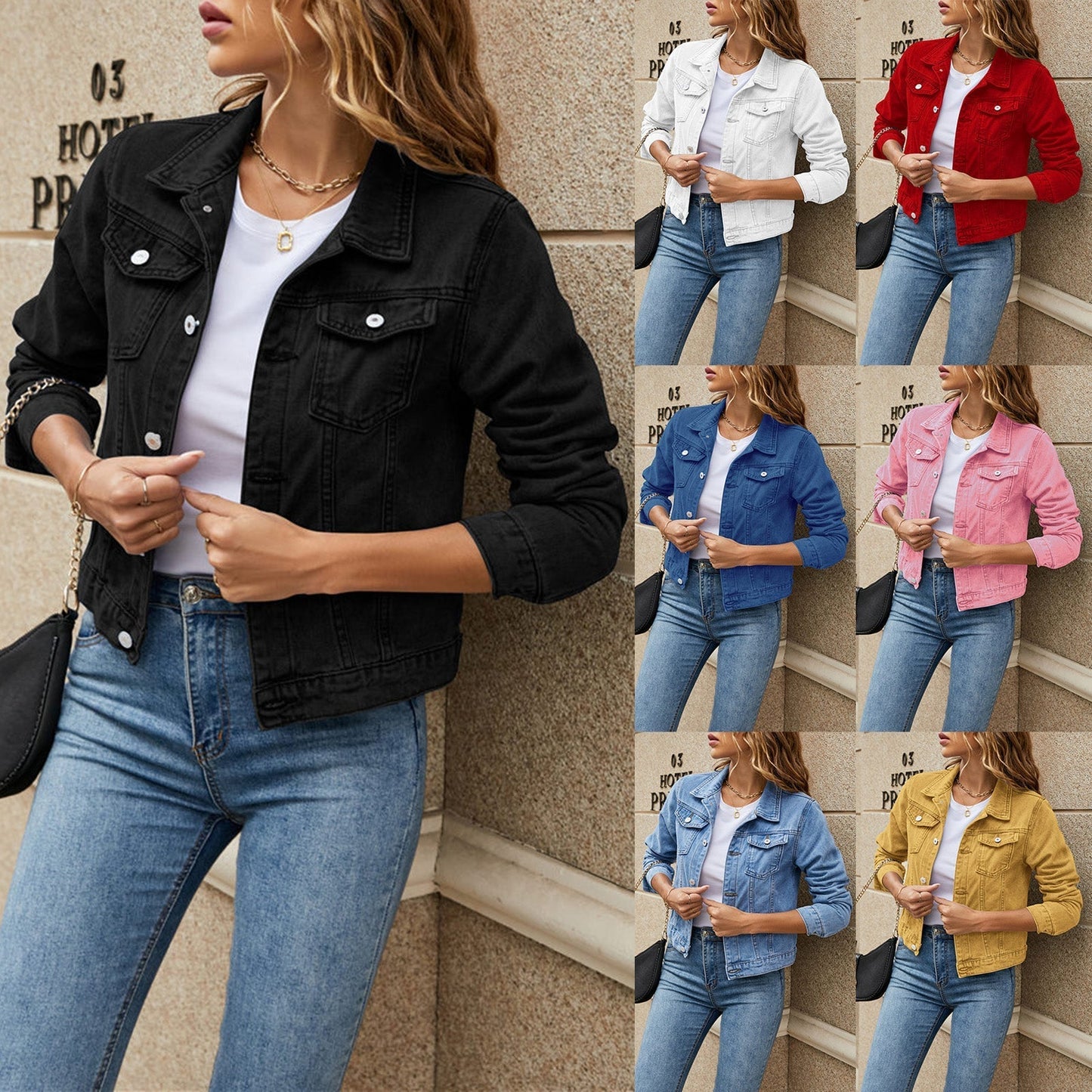 Hilda® | Elegant women's denim jacket