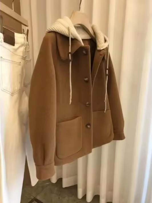Harriet | Thick hooded jacket