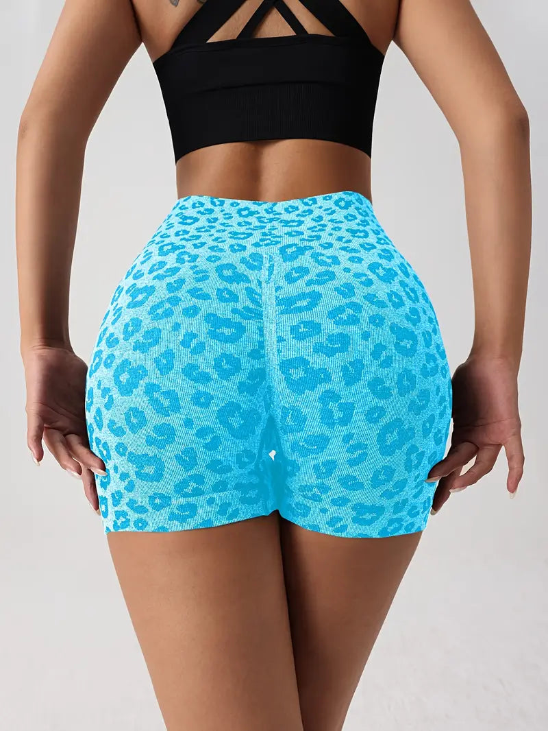 Livia® | Seamless Leopard Print Shorts