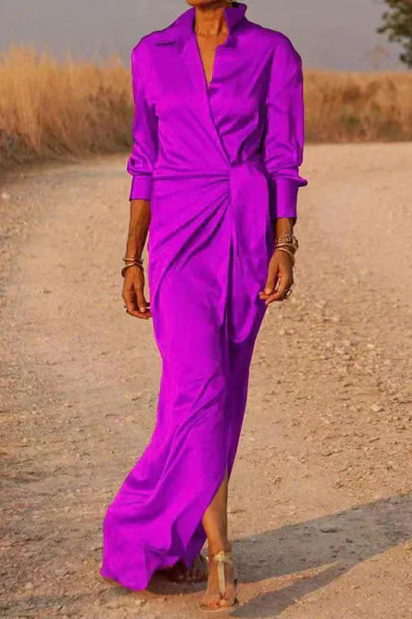 Georgina® | Long Satinshirt