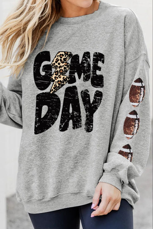 Alida | Football long sleeve sweatshirt