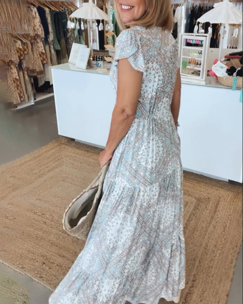 Rosalie® | Holiday Dress With Slit
