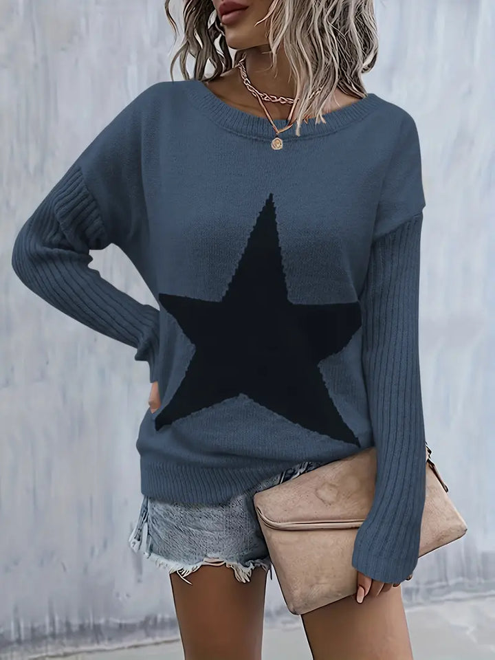 Pink | Elegant and casual winter sweater