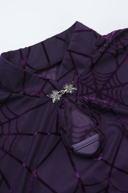 Gothic Qipao Style Gothic Dress