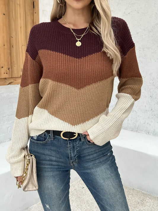 Dayana | Colorful knitted sweater