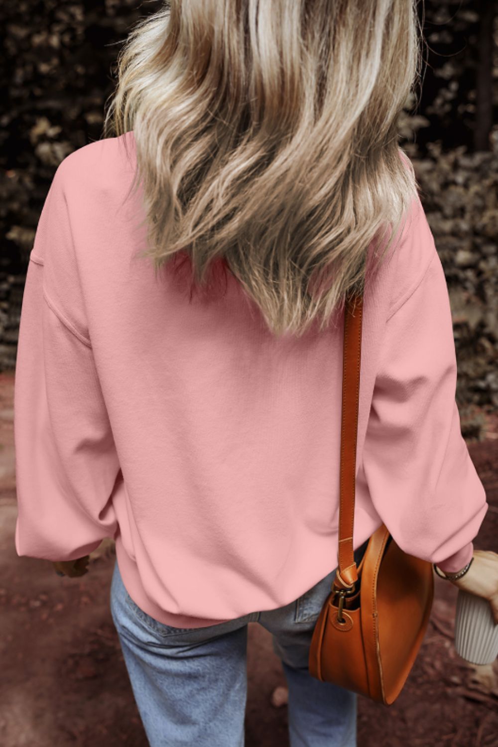 Ximena | Long-sleeved crew neck sweatshirt