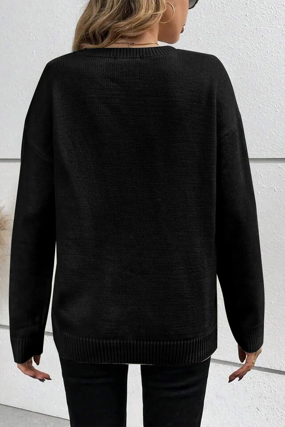 Kristin | Crew neck sweater with long sleeves