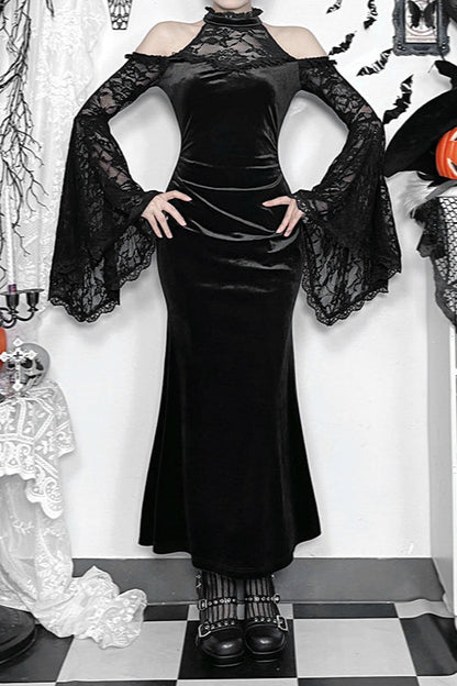Off Shoulder Witch Gothic Dress