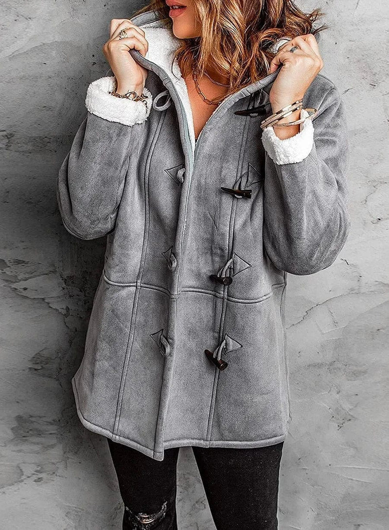 Otilia | Coat with lambskin lining