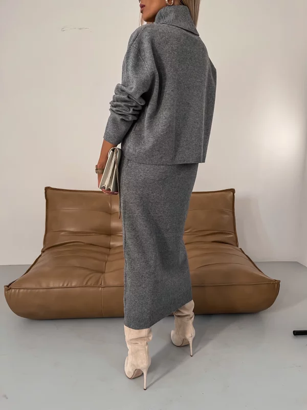 Lilian | Autumn/winter knit set for women