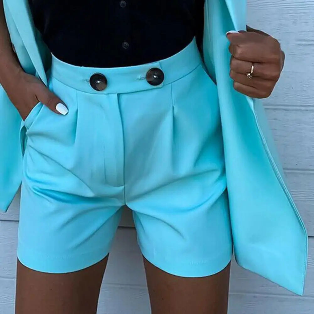 സ്റ്റെല്ല (Stella)® | Elegant Streetwear-Set Blazer+Shorts