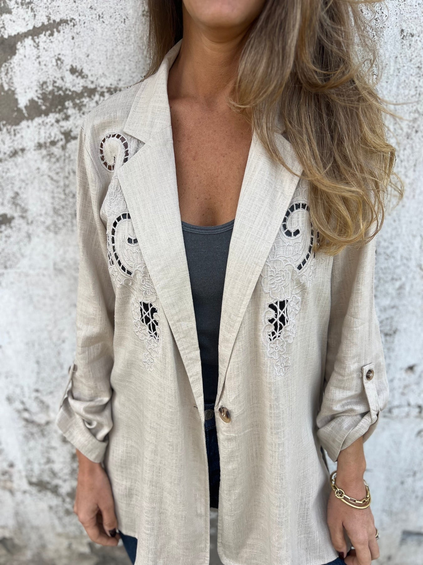 Genoveva | Shirt with embroidery