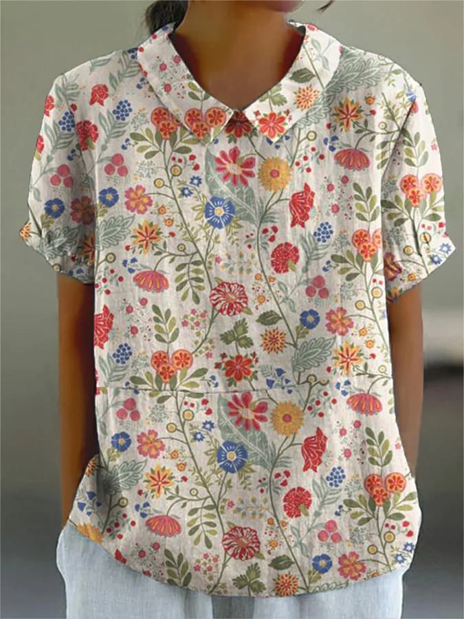 Isabel® | Blouse With Floral Pattern