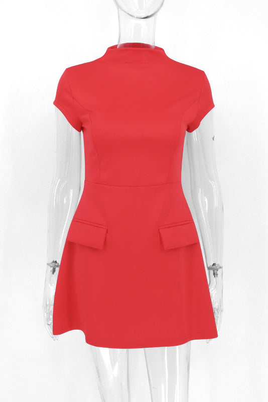 Yasmina® | Mini Dress Red