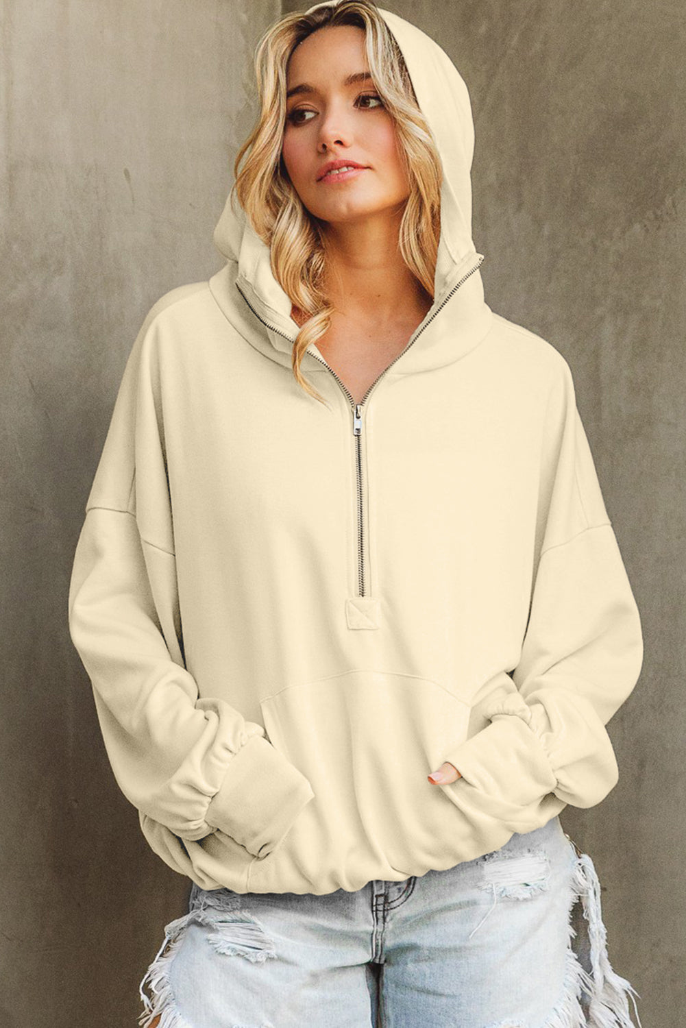 Melisa | Elegant and casual winter hoodie