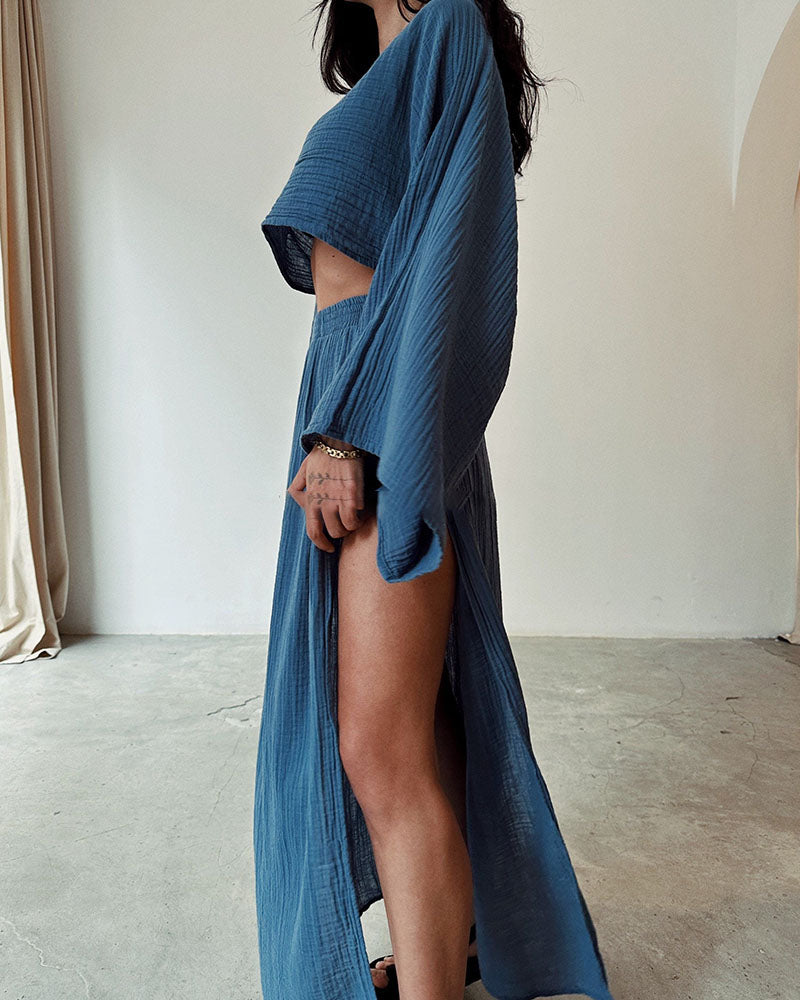 Pilar® | Two-Piece Set Flowy Split In