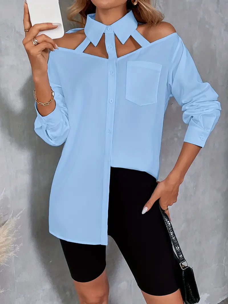 Paola® | Elegant And Modern Cut Blouse