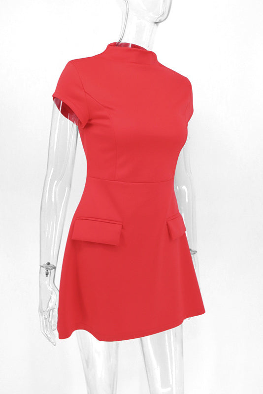 Yasmina® | Mini Dress Red