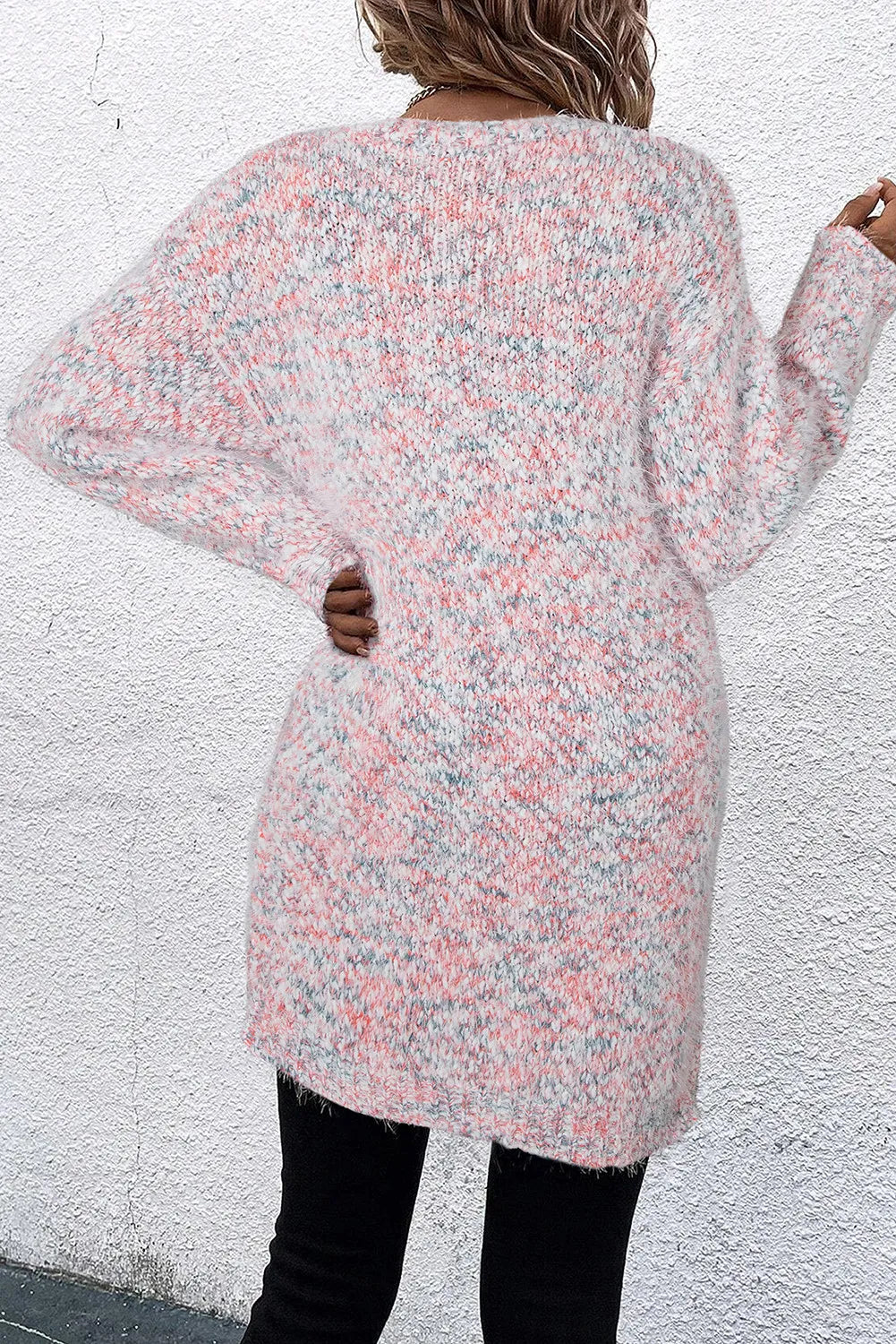 Constance | Long sleeve open front cardigan with pockets