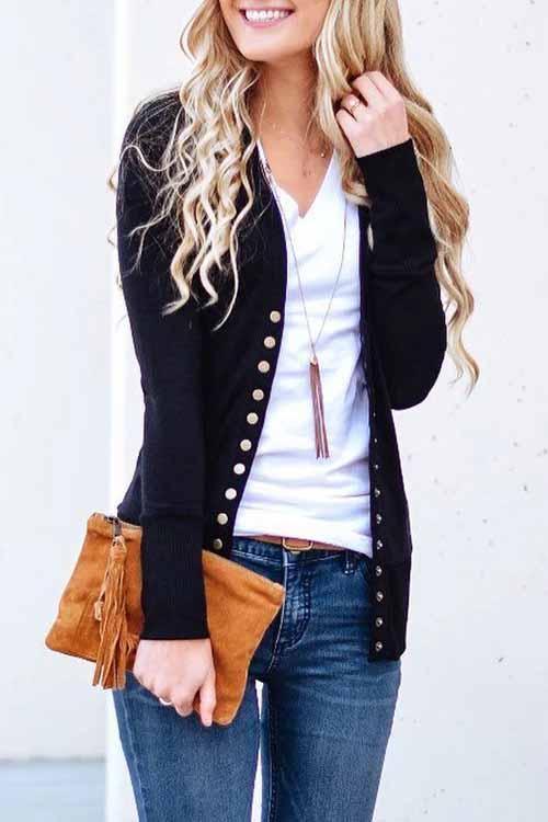 Yadira | Classic and stylish winter cardigan