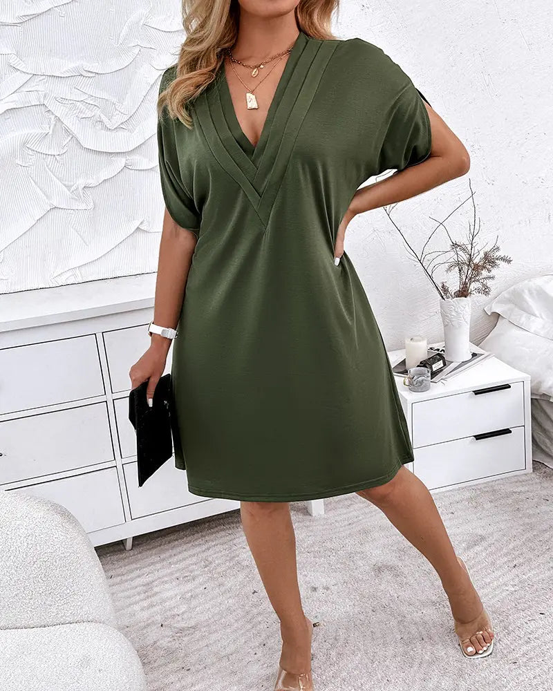 Rosario® | Women's V-neck dress